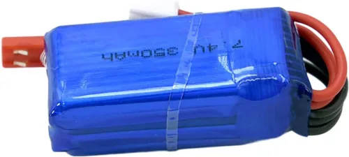 Miniatura 4 de 2 unids 7.4 V 2S 350 mAh 20C LiPo batería JST enchufe para RC modelo micro avión helicóptero Quadcopter Drone