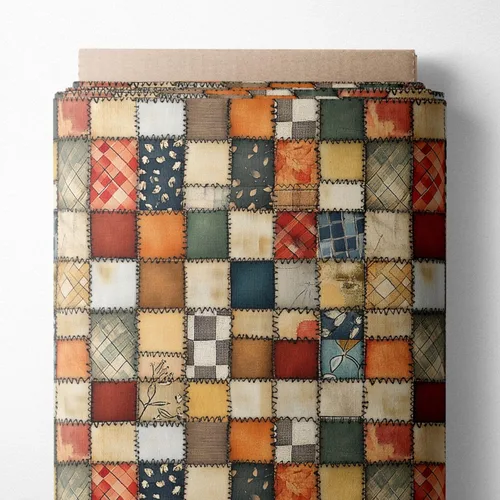Miniatura 136 de Paquete de tela de algodón de color sólido, 50 cuadrados precortados (8 x 8 x 8 pulgadas), 100% algodón, 120 GSM, fabricado en Türkiye