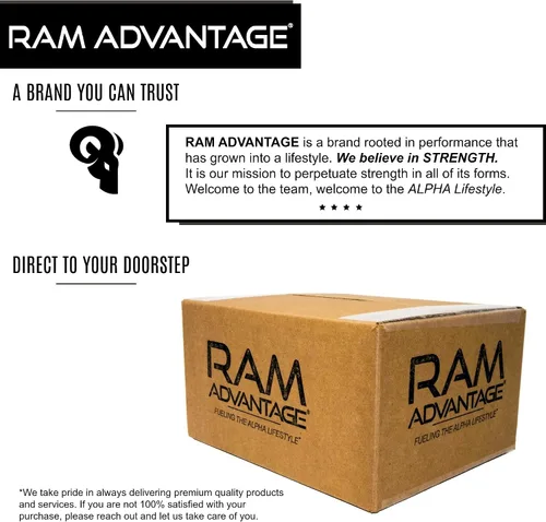 Miniatura 3 de RAM ADVANTAGE Gorra de camionero de rendimiento Gorra con parche de PVC de alta calidad, duradera, ajuste cómodo