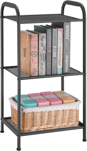 Miniatura 7 de Estante de almacenamiento MAX Houser con estante, soporte extensible para plantas de estilo industrial, unidades de estante de pie para cocina, Gris