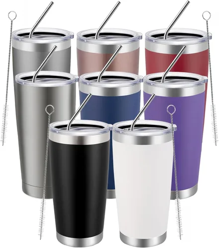 Miniatura 22 de MEWAY - Vaso de 20 onzas para café Azul marino