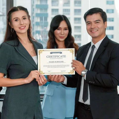 Miniatura 6 de Empire Gold & White Parchment Certificate Papers - Paquete de 100, no compatible con impresoras láser y de inyección de tinta, para oficina, premios