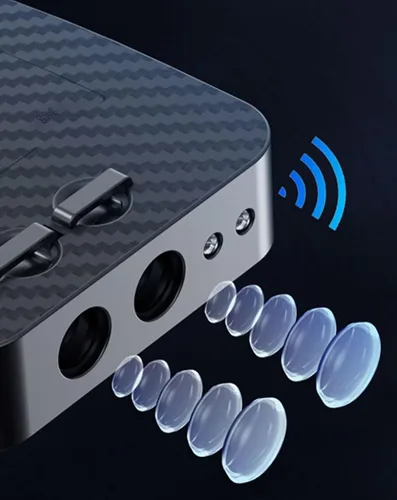 Miniatura 2 de 2 luces de caballo azules dinámicas inalámbricas con sensor de puerta de automóvil, LED, HD, bienvenida, cortesía, sombra fantasma, lámpara
