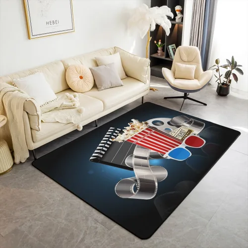 Miniatura 13 de Erosebridal Alfombra de área con diseño de árbol de la vida, 3 x 5, hippie, sol y luna, decoración de astrología en blanco y negro, antideslizante