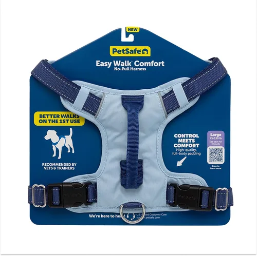 Miniatura 17 de PetSafe Easy Walk Comfort Arnés para Perro Anti-tirones - Mejor Arnés de Entrenamiento para Caminar - Diseño Acolchado de Cuerpo Completo - Tela