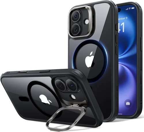 Miniatura 45 de ESR Funda para iPhone 14 Pro Max, Compatible con MagSafe, Funda Transparente para Teléfono con Soporte Stash Integrado para iPhone 14 Pro Max