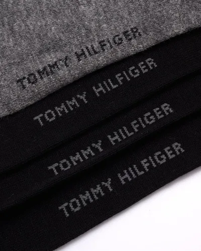 Miniatura 4 de Tommy Hilfiger Calcetines de vestir acolchados y transpirables de tela elástica para hombre, paquete de 8