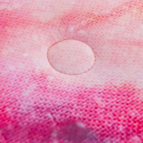 Miniatura 9 de A Nice Night Juego de ropa de cama de 6 piezas en una bolsa Juego de edredón Tie Dye Galaxy para niños, patrón de espiral psicodélico colorido Rosa