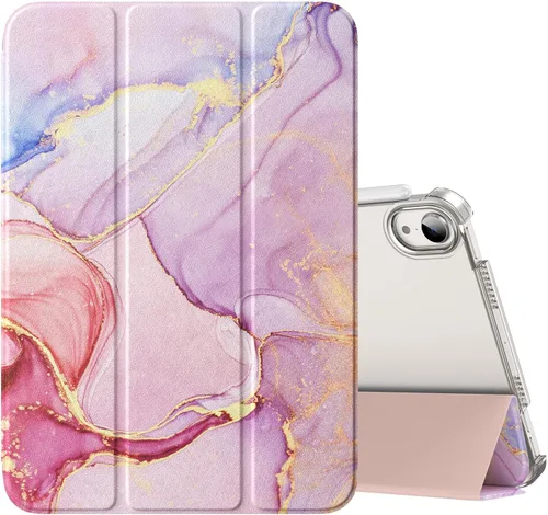 Miniatura 14 de MoKo Funda para iPad mini 7 (A17 Pro) Generación 2024, Funda para iPad mini 6 2021, Funda Protectora Delgada y Ligera de 8.3 Pulgadas con Carcasa