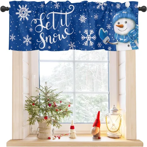 Miniatura 13 de Cortinas modernas de mosaico en blanco y negro para sala de estar, dormitorio, baño, ventana de cocina, cenefa de panel con bolsillo para barra