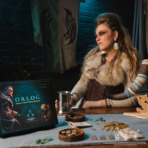 Miniatura 8 de Orlog - Juego de mesa para 2 jugadores - Assassin's Creed Valhalla Dice Game - Francés/Inglés
