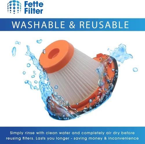 Miniatura 6 de Fette Filter - Juego de filtros de vacío compatibles con BLACK+DECKER 20V MAX POWERCONNECT modelos de aspiradora de mano BCHV001C1, BCHV001B