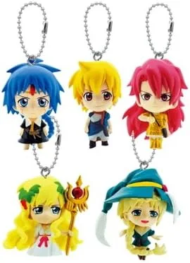 Miniatura 2 de Bandai Magi El Reino de la Magia Swing Vol.2 Gashapon Llavero Figura 1.5" - Alibaba Saluja