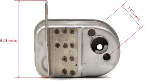 Miniatura 3 de The ROP Shop Reemplazo láser para silenciador Tecumseh 35056 compatible con quitanieves, sopladores y generadores Snow King