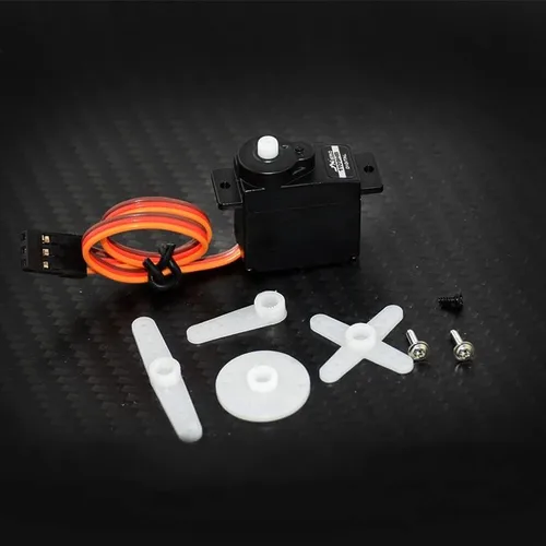 Miniatura 5 de JX Servo/PDI-1109HB/0.32 oz Diente de plástico Digital Digital Core Dirección Engranaje - (Color: Negro)