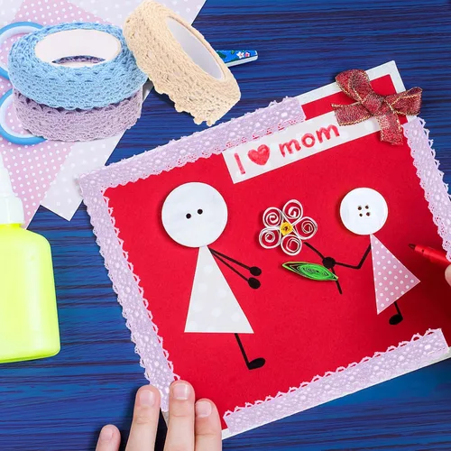 Miniatura 7 de 3 rollos de cintas de encaje de tela, cinta adhesiva decorativa Washi para manualidades, diario, álbumes de recortes, decoraciones de macramé
