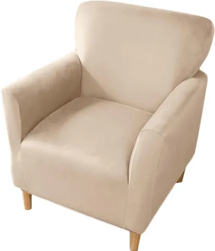 Miniatura 25 de XMAYODS Funda elástica para silla de club, fundas para silla de bañera, funda suave para sillón, protector de muebles extraíble, funda para silla