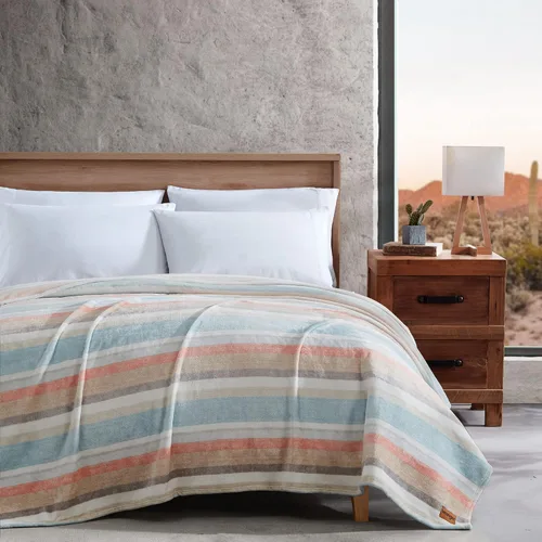 Miniatura 17 de Wrangler - Manta de tamaño individual, ropa de cama de forro polar de felpa súper suave y reversible, manta para sofá o cama (verde arena coyote)