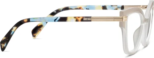 Miniatura 3 de Peepers de PeeperSpecs - Gafas de lectura favoritas de Oprah para mujer, con bloqueo de luz azul Marquee Escarcha/Cuarzo Azul