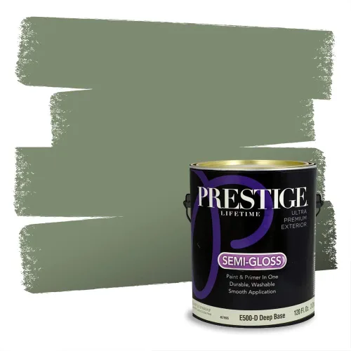 Miniatura 1468 de Prestige Paints - pintura de exterior y pintura de imprimación en una, E100-T-6006-10AVP