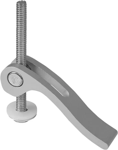 Peachtree Woodworking Supply Cam Action T-Track - Abrazadera de sujeción de liberación rápida para plantillas, accesorios y vallas de tienda (1,