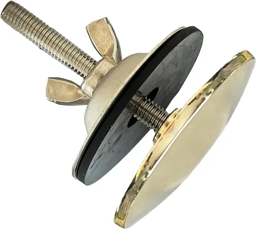 Miniatura 7 de Cubierta del agujero del fregadero de la cocina de 2 pulgadas, Cubierta del agujero del grifo del acero inoxidable dorado, Cubierta del tapón