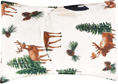 Miniatura 6 de C&F Home Crestwood - Juego de edredón de 3 piezas con diseño de ciervos y pinos para todas las estaciones, otoño, cosecha, invierno, rústico