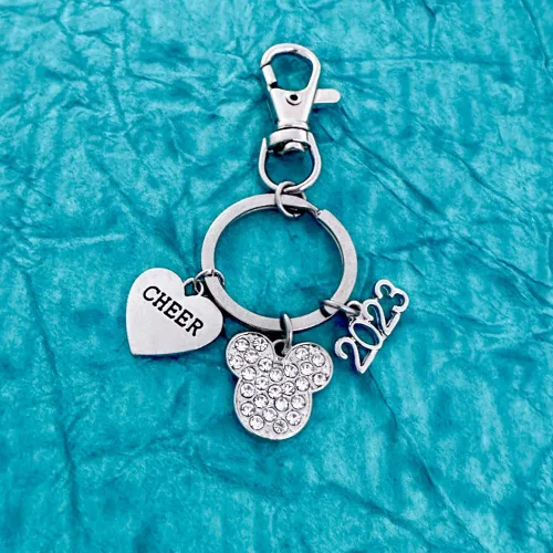 Miniatura 4 de 2023 All Star Cheer Summit Zipper Pull Keychain for Cheerleaders, Cheer Keychain, All Star Worlds, D2 Summit Cheer Gifts