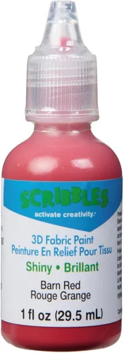 Miniatura 24 de Scribbles 13903 - Pintura de tela 3D brillante, color blanco