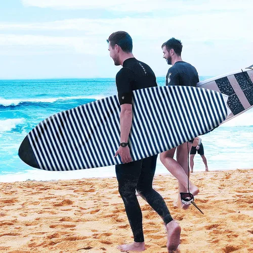 Miniatura 7 de Funda de calcetín para tabla de surf, bolsa elástica ligera para protección solar, funda plegable para calcetines de tabla de surf, perfecta
