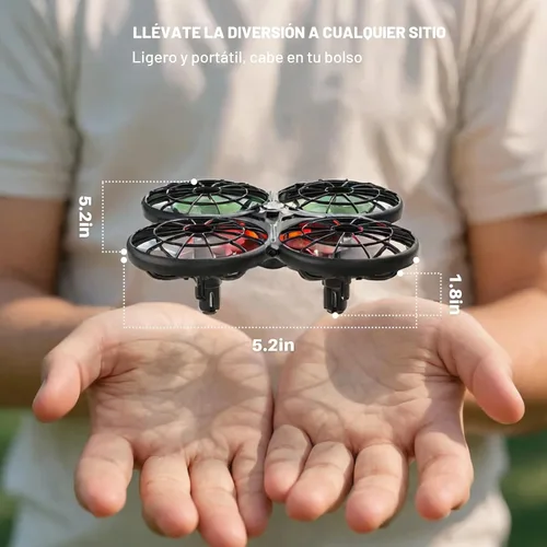 Miniatura 8 de SYMA Drone para niños de 8 a 12 años con evitación automática de obstáculos, 20 minutos de tiempo de vuelo (2 baterías), volteos 360° con un botón