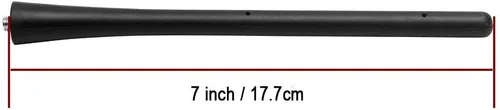 Miniatura 8 de Antena para Infiniti JX35 FX37 QX60 QX70 EX35 EX37 FX35 FX45, Antena Corta de Reemplazo Infiniti, Antena Trasera de Goma Infiniti de 7 Pulgadas
