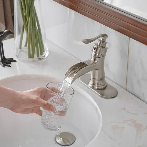 Miniatura 7 de BWE Grifo de baño cepillado níquel