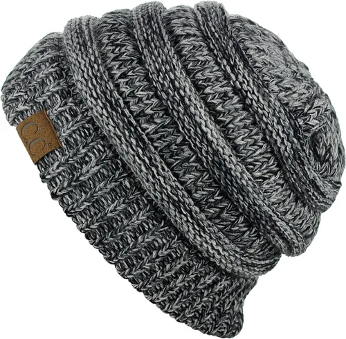 Miniatura 268 de C.C Trendy Warm Chunky Soft Stretch Cable Knit Beanie