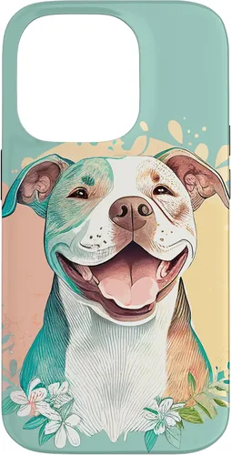 Miniatura 17 de Pit Bull - Carcasa para iPhone 17, diseño artístico de Pitbull para mujer