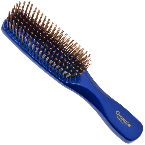 Miniatura 16 de Giorgio Cepillo desenredante suave para el cabello, cerdas de doble longitud para hombres, cabello fino y grueso, masajeador de cuero cabelludo
