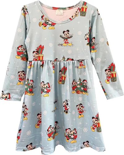 CCODDY Valentine's Day Baby Girls' Dresses Toddler Little Girls Fashion Skirt, Flutter Sleeves, Knee Length