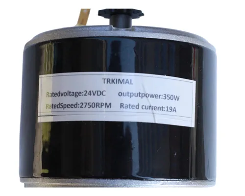 Miniatura 7 de TRKIMAL Pequeño motor eléctrico cepillado de imán permanente, 24 V CC 250 W/350 W 2750 RPM motor eléctrico cepillado, para turbina eólica PMA E