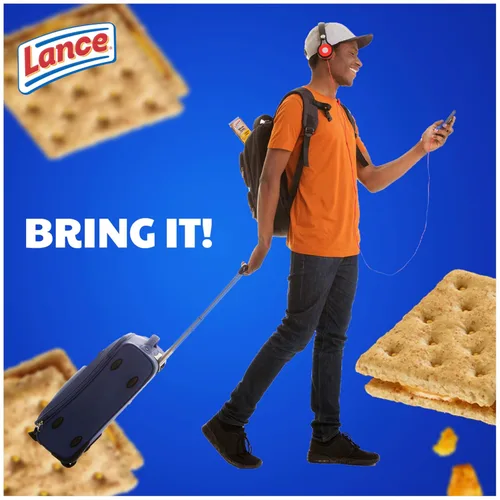 Miniatura 6 de Lance Galletas tipo sándwich, queso cheddar de grano entero, caja de 8