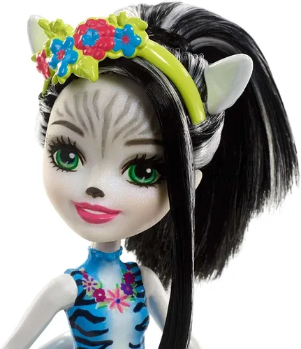 Miniatura 7 de Enchantimals Zelena Zebra Dolls