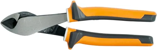 Miniatura 4 de Klein Tools 200048EINS Alicates fabricados en EE. UU., Alicates de corte diagonal aislados con cabeza en ángulo y empuñaduras aisladas nominales