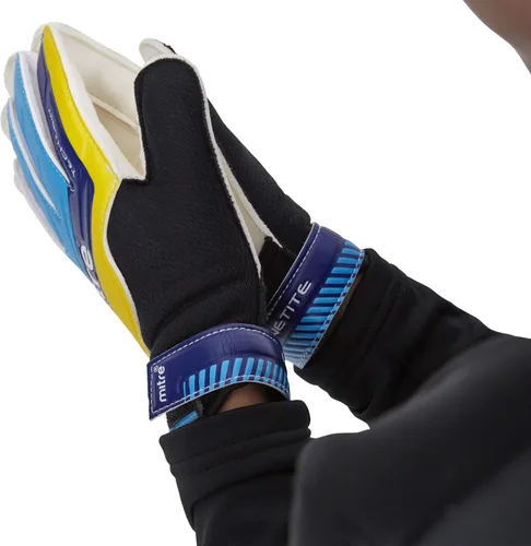 Miniatura 3 de Mitre Guantes de portero de fútbol de magnetita Negro/Azul/Amarillo