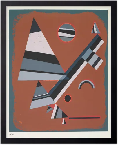 Miniatura 8 de Poster Master Póster vintage Wassily Kadinsky – Impresión retro delicada de tensión – Arte de formas geométricas – Arte abstracto – Arte moderno