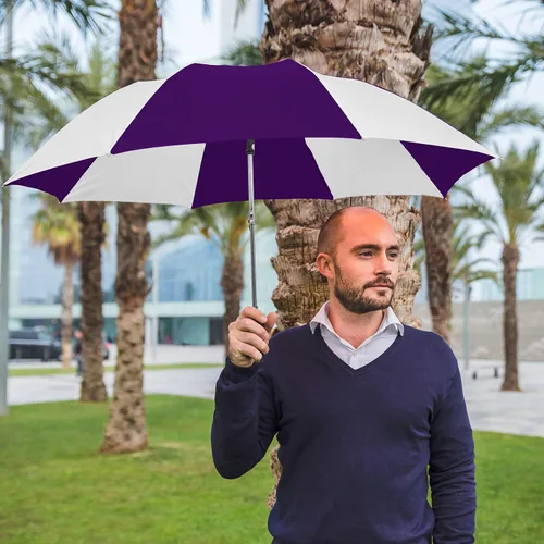 Miniatura 80 de STROMBERGBRAND UMBRELLAS The Spectrum Popular Style - Paraguas de viaje compacto de 42 pulgadas para lluvia, viento y sol, resistente y ligero
