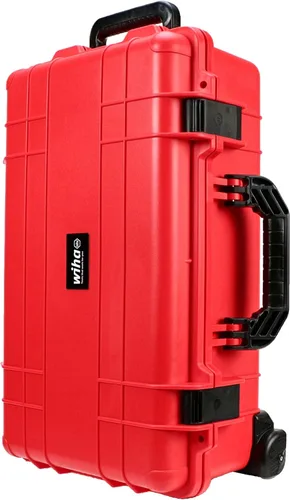 Miniatura 9 de Wiha 32800, juego de herramientas aisladas con destornilladores, llaves para tuercas, alicates, cortadores, regla, cuchillo y dados en estuche