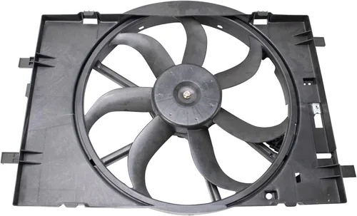 Miniatura 97 de TRQ Conjunto de ventilador de refrigeración dual del radiador compatible con Toyota Highlander 2008-2013 TO3115155