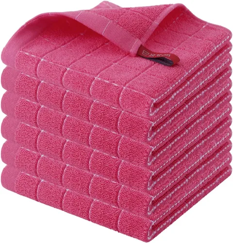 Miniatura 108 de Homaxy Paños de cocina 100% algodón de felpa, toallas de cocina ultra suaves y absorbentes para la cocina, adecuadas para secar y lavar platos