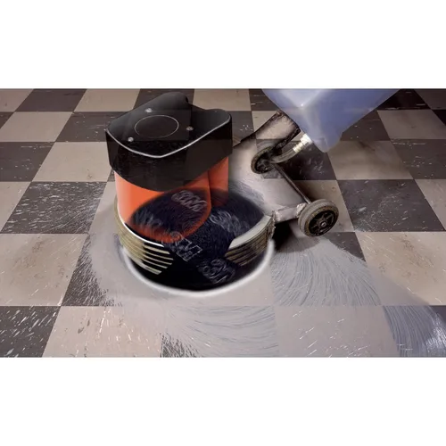 Miniatura 4 de Almohadilla de cuidado de pisos de alta productividad 3M 7300, para máquina (paquete de 5), 17 pulgadas, Negro, 5