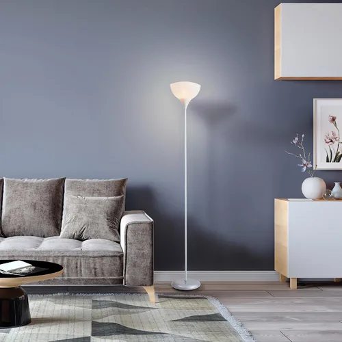 Miniatura 5 de Newhouse Lighting NHFL-JO-WH Joey Lámpara de pie moderna de 71 pulgadas para dormitorios, sala de estar, lámpara de pie duradera para el hogar