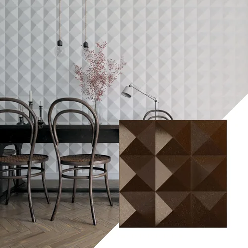 Miniatura 25 de Ekena Millwork 19 5/8 pulgadas de ancho x 19 5/8 pulgadas de alto Benson EnduraWall Panel decorativo de pared 3D, aluminio